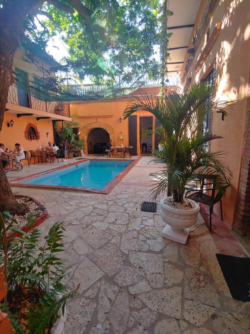 מלון סנטו דומינגו Mansion Colonial Dona Elvina מראה חיצוני תמונה